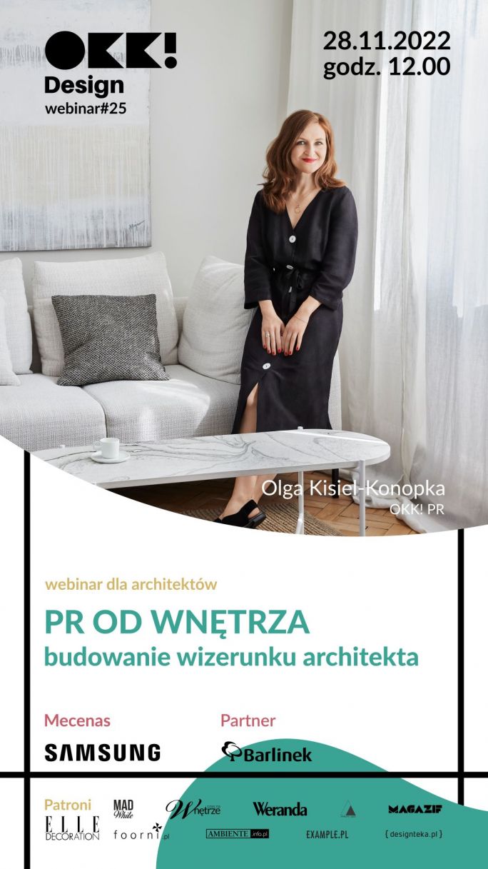 Webinar OKK Design dla architektów