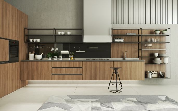 system ścienny zobal w kuchni