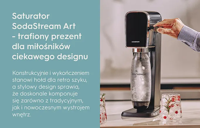 saturator do gazowania wody SodaStream Art