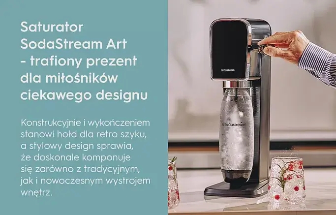 saturator do gazowania wody SodaStream Art