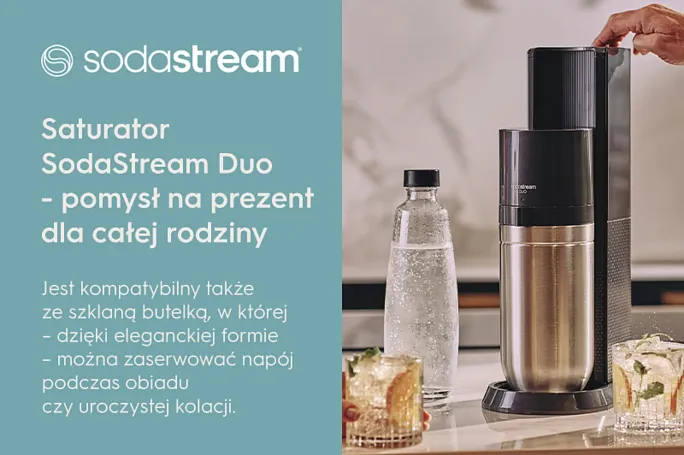 saturator do gazowania wody SodaStream Duo