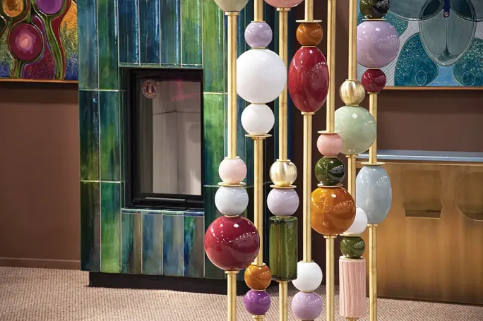 ręcznie malowane kafle marki Riwal