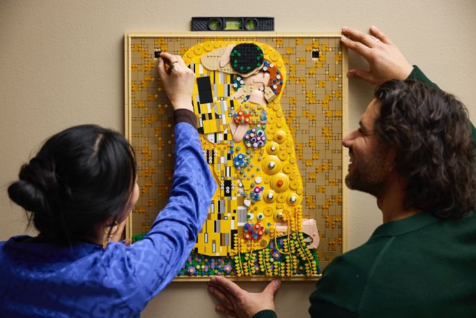 Zestaw LEGO Art Gustav Klimt „The Kiss”