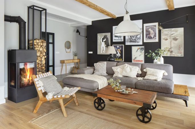 co na ścianę do salonu