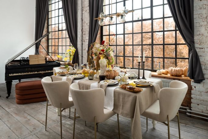 aranżacja stołu na halloween