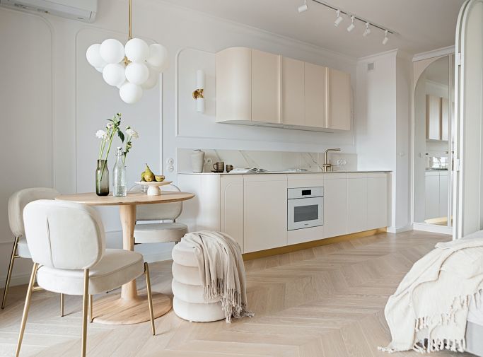 mała kuchnia kaszmirowa