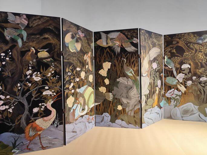 Talaska atelier ręcznie malowane parawany