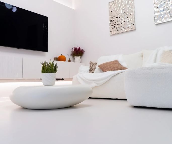 mikrocement we wnętrzach