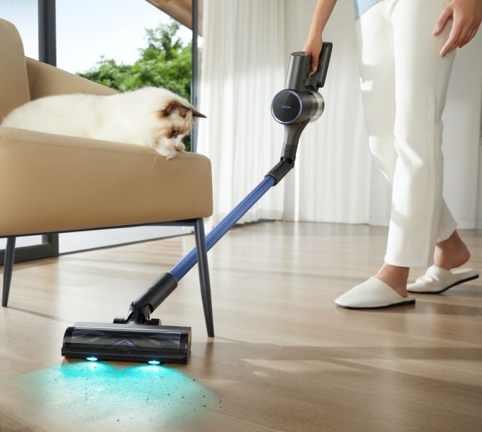 MOVA S4 Detect inteligentny odkurzacz z funkcją wykrywania kurzu