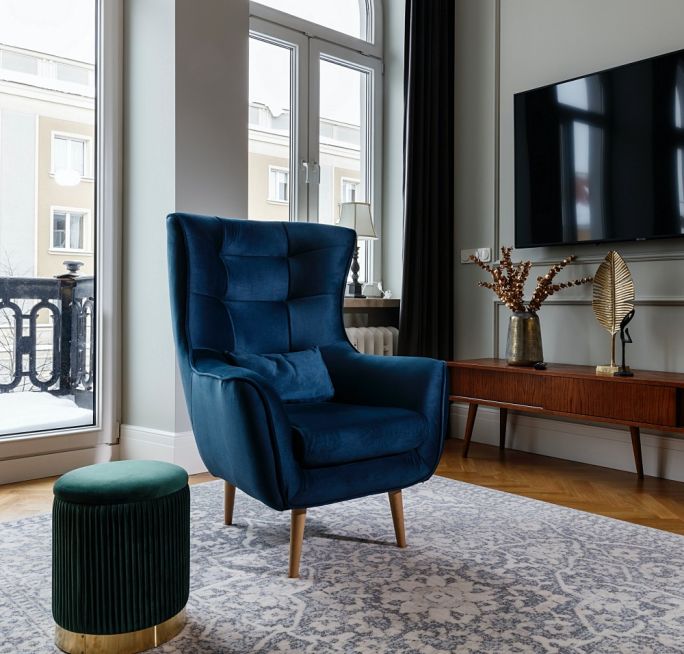 wygodny fotel do salonu