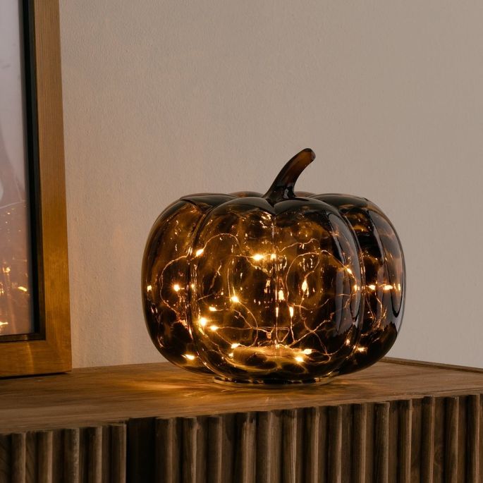 dekoracje świetlne na Halloween