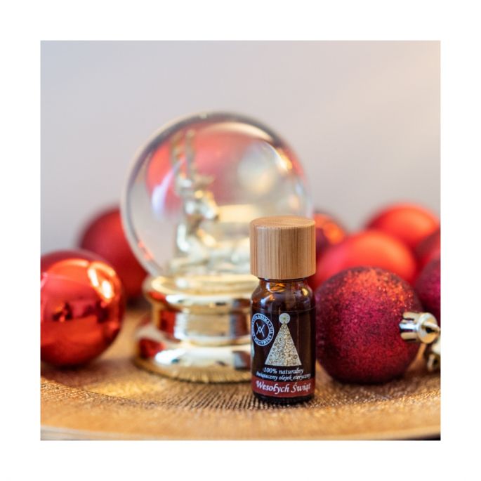prezent pod choinkę świąteczny olejek zapachowy