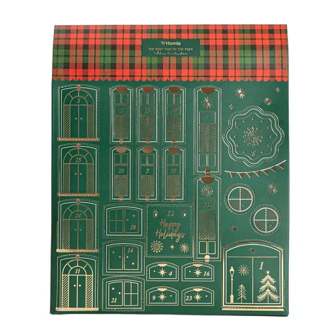 kalendarz adwentowy 2025 ze świeczkami