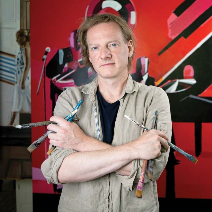 Marek Okrassa malarstwo