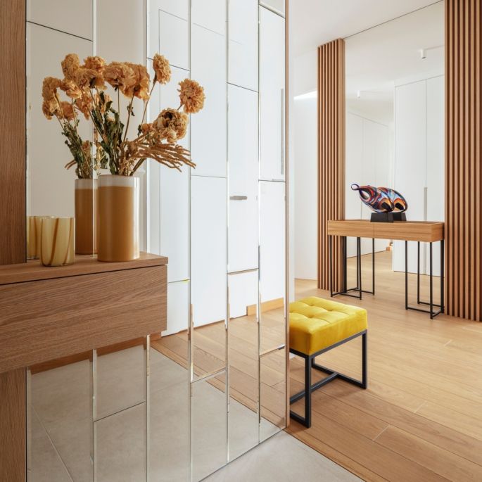 szkło murano w eleganckim apartamencie na mokotowie