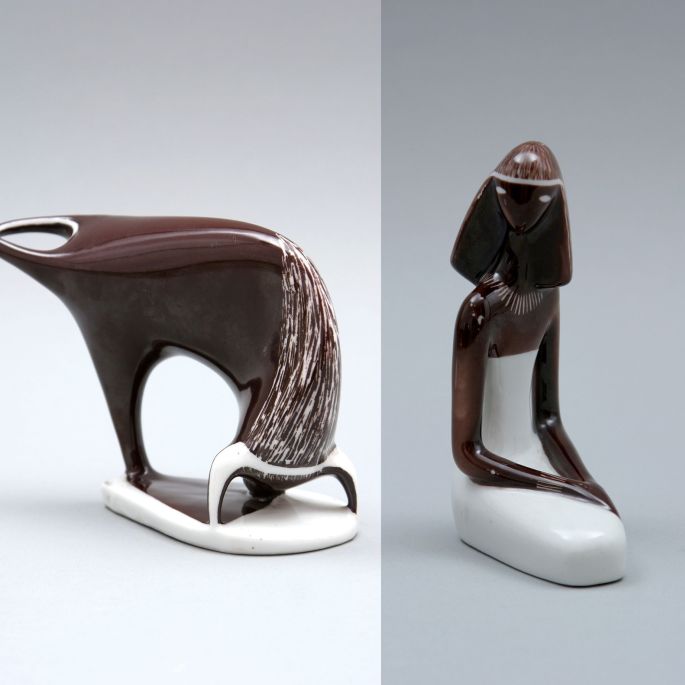 Wystawa Powszechny luksus Porcelana ZP Bogucice ze zbiorów Muzeum w Gliwicach