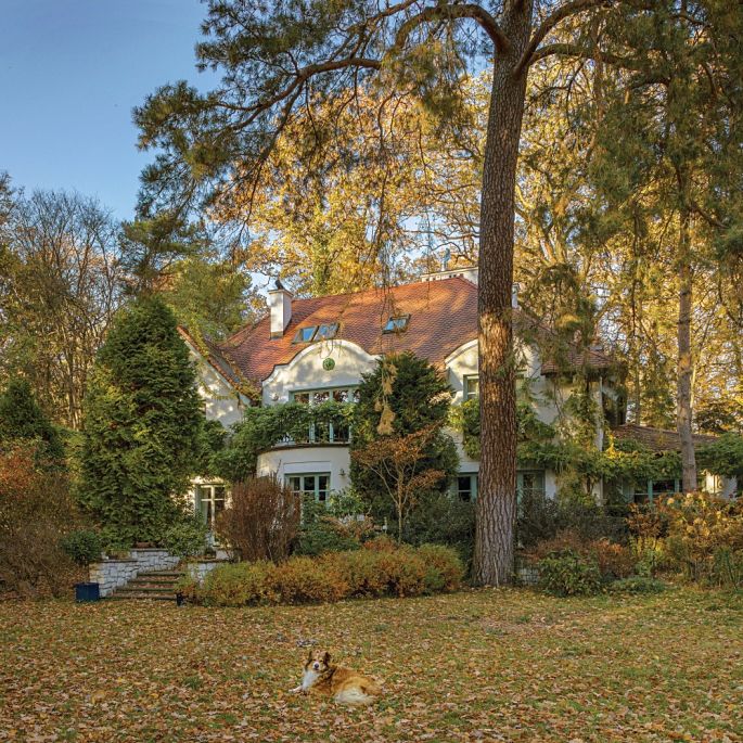 willa z historią pełna sztuki i ciekawych pomysłów