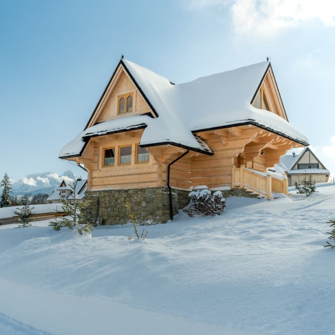 prawdziwa góralska architektura w Osadzie Roztoki