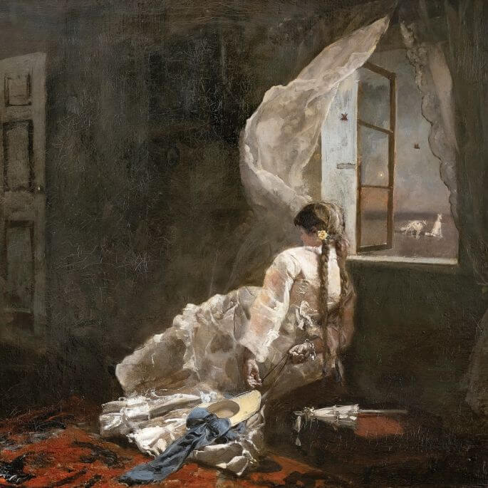 Wieczór letni Józefa Chełmońskiego