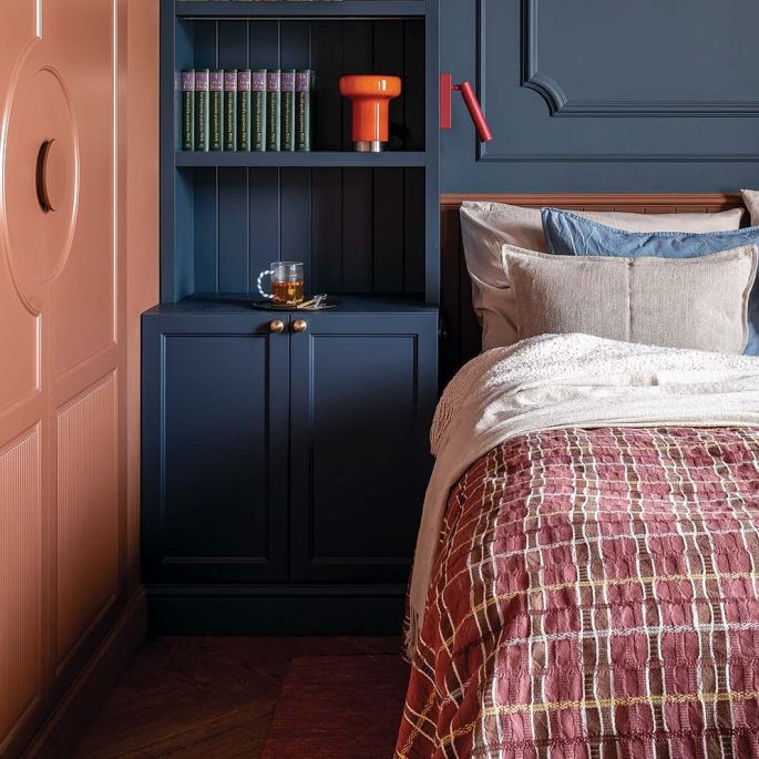 kolorowe mieszkanie urządzone z fantazją