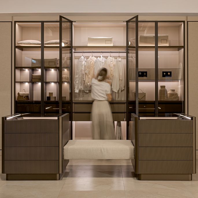 Luksusowa garderoba na wymiar Fashion Room od ernestrust