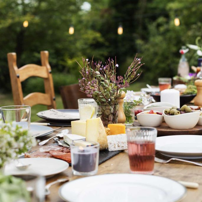 przepisy na letni obiad w ogrodzie
