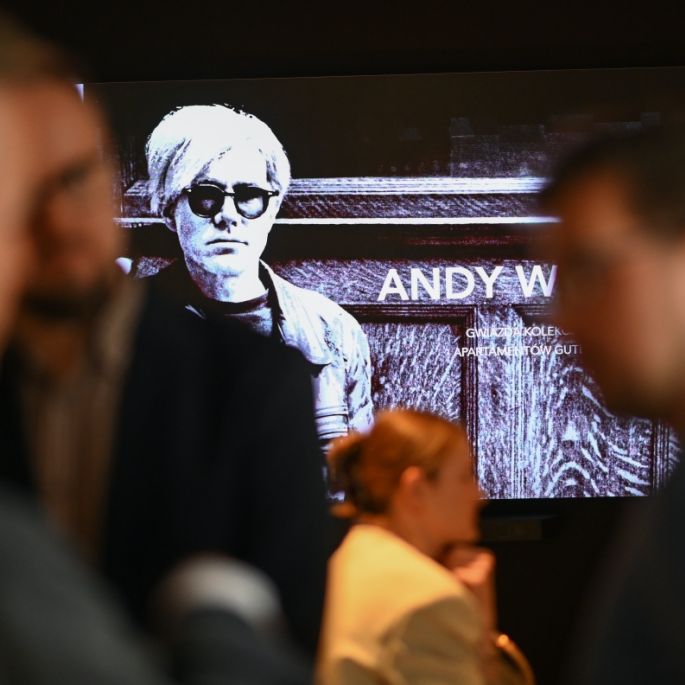 dzieło Andy’ego Warhola na wystawie w Archicom Collection Gallery