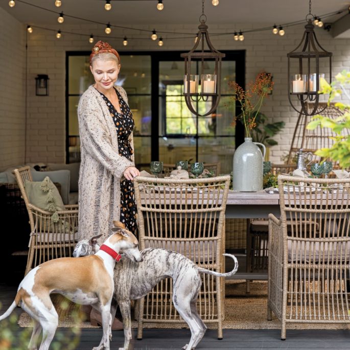 wnętrza w stylu farmhouse
