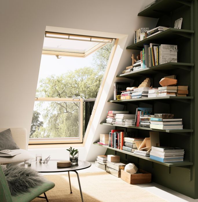 jak urządzić biuro na poddaszu