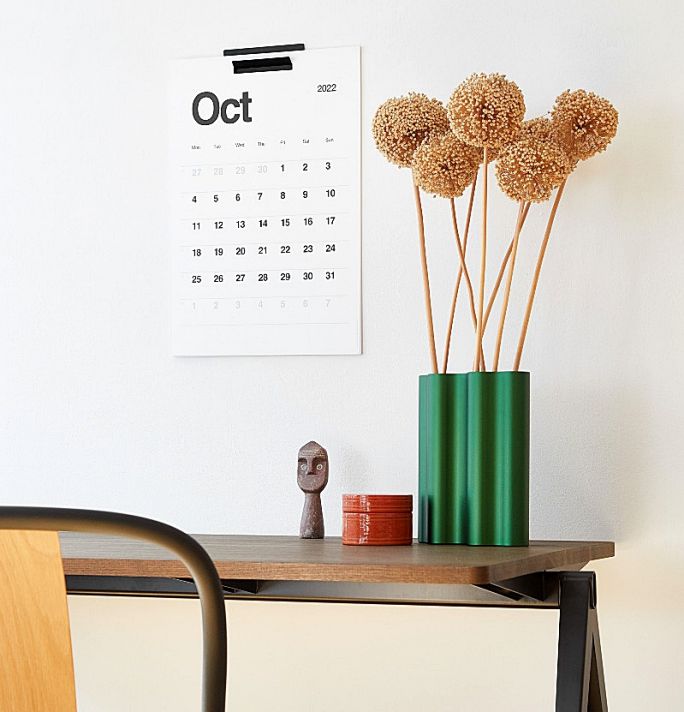 minimalistyczny kalendarz 2022