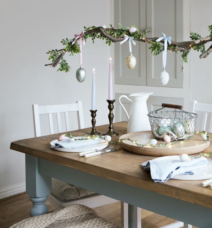 stroiki wielkanocne na gałązkach