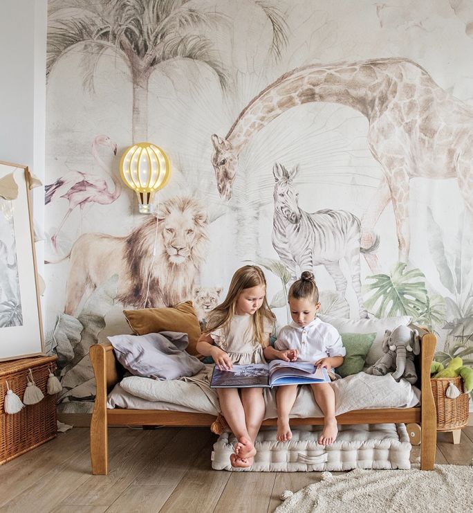 pokój dziecięcy w stylu urban jungle