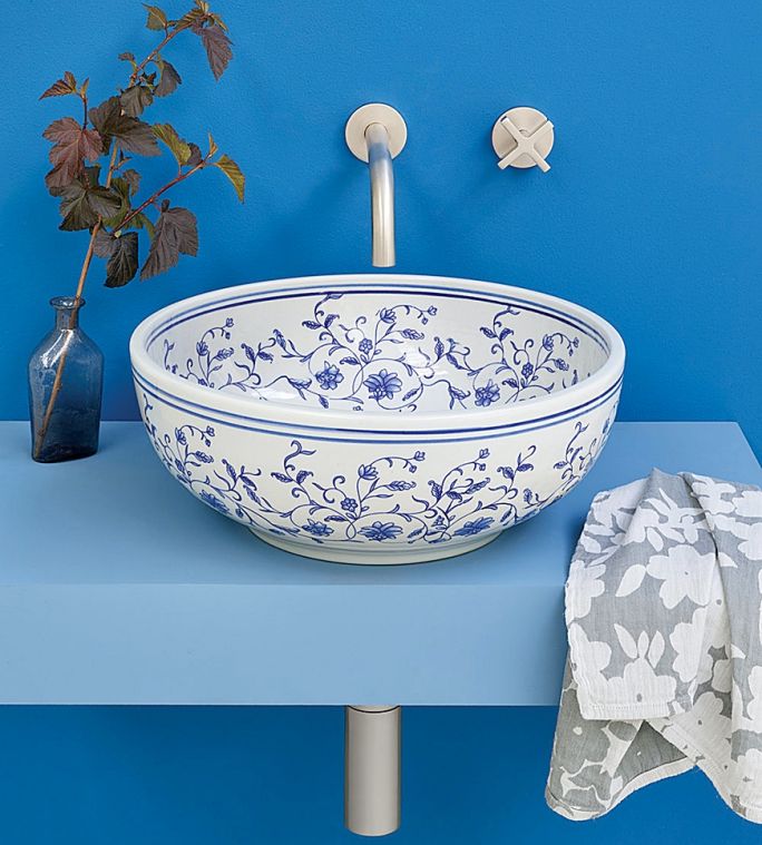 kolorowe umywalki do łazienki