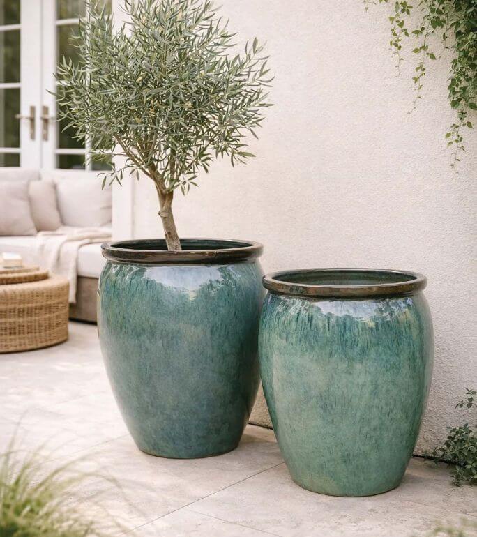 donice ceramiczne do ogrodu