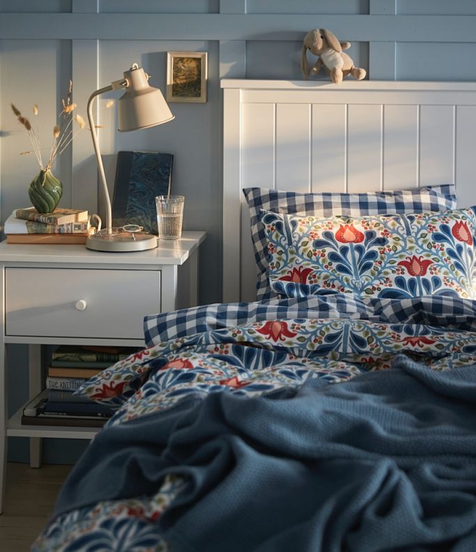 nowości IKEA 2026 pościel i tekstylia z motywami roślinnymi