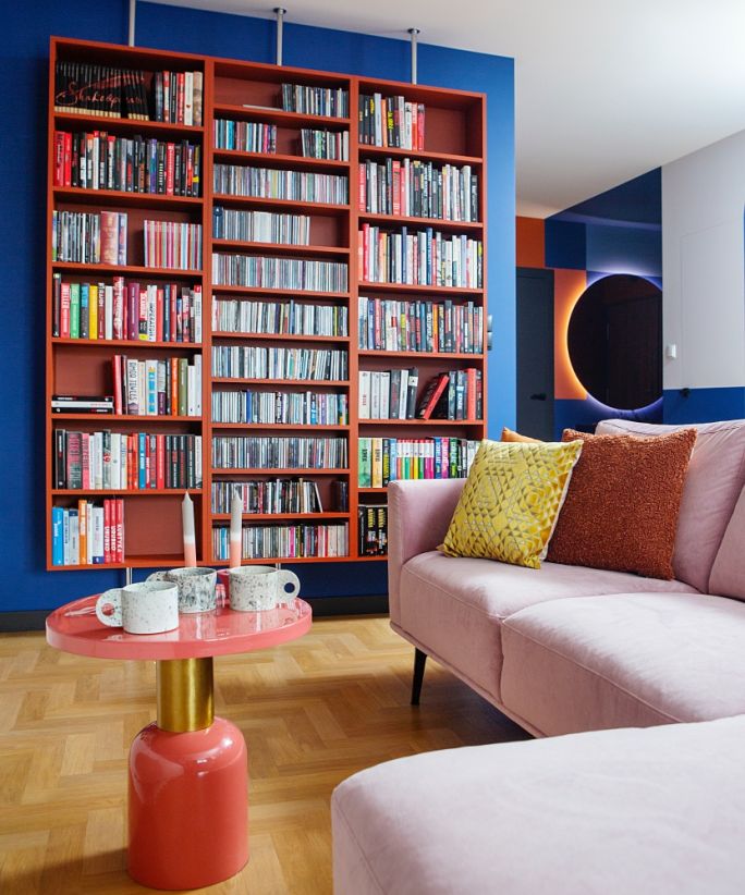 mieszkanie pełne kolorów i pozytywnej energii