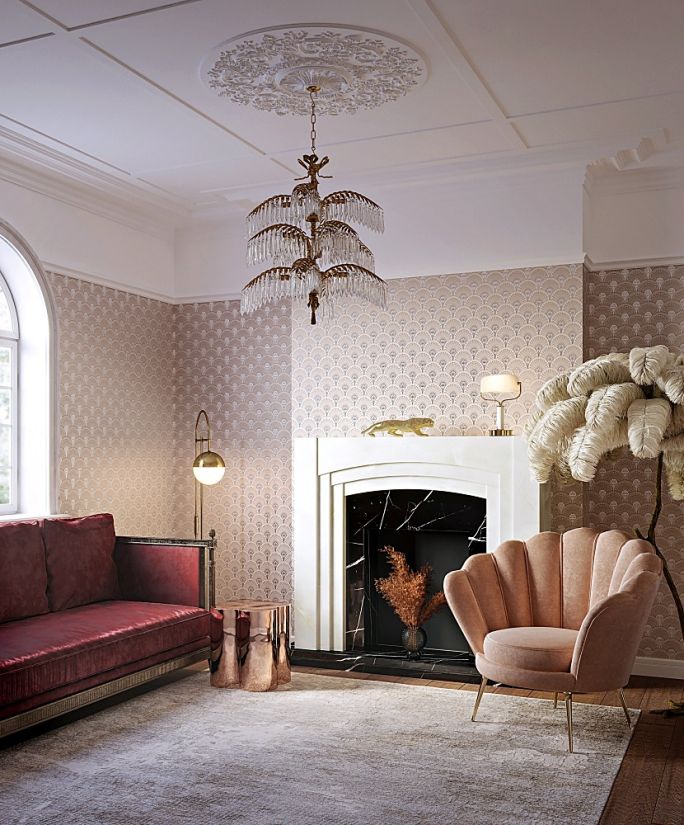 tapeta na ścianę do salonu