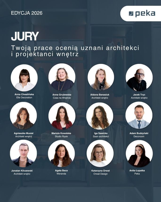 Jury konkursu „PEKA Dobrze Poukładane”
