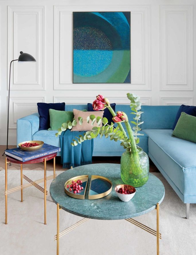 ozdoby na stolik kawowy tace