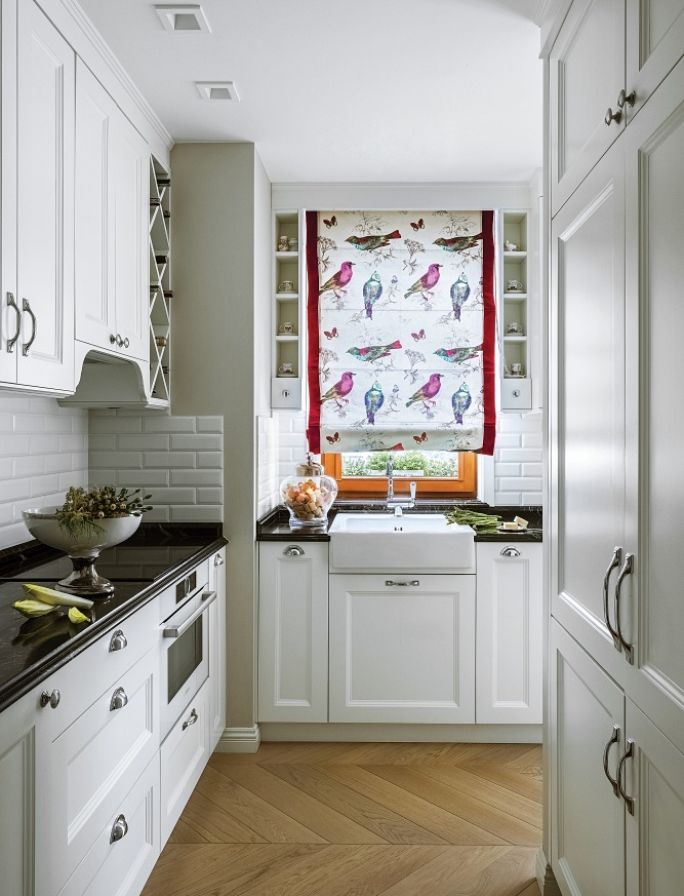 zabudowa okna w kuchni