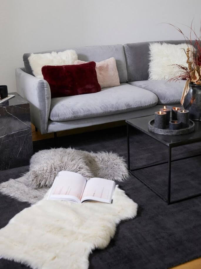 dywan sztuczne futro