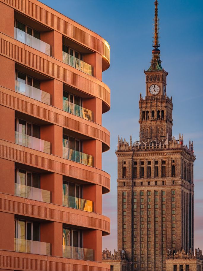 apartamentowiec FLARE Archicom Collection ulica Grzybowska Warszawa