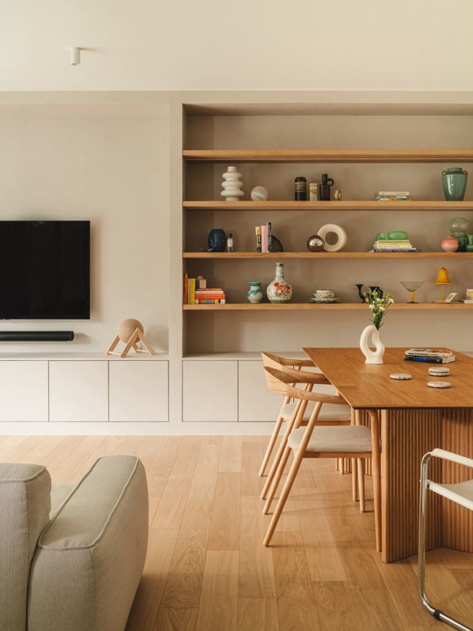 mieszkanie w stylu japandi