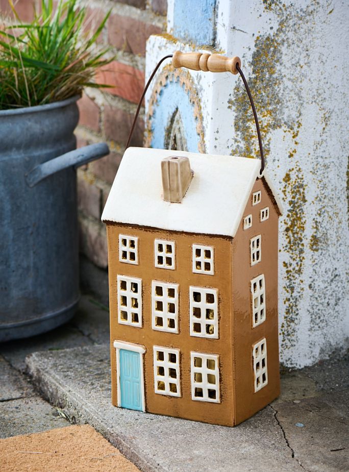 domki ceramiczne dekoracje