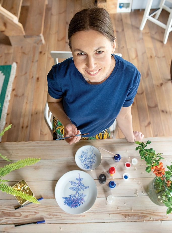 talerze do powieszenia na ścianie