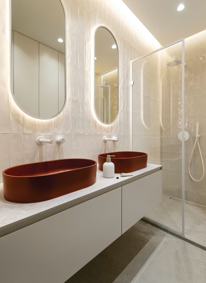 aranżacja łazienki dla dwojga