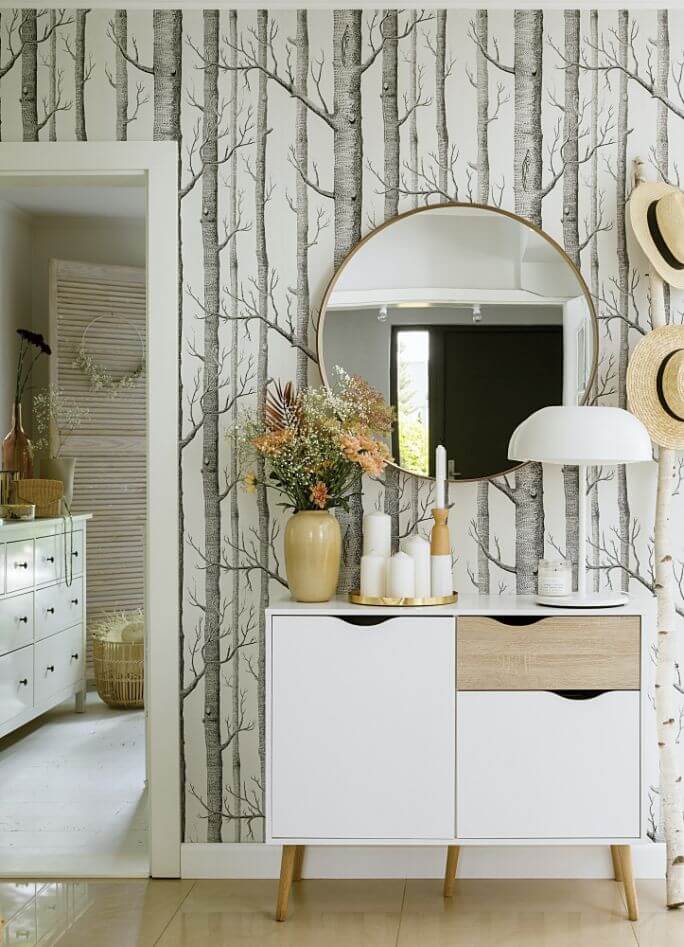 co postawić na komodzie w przedpokoju