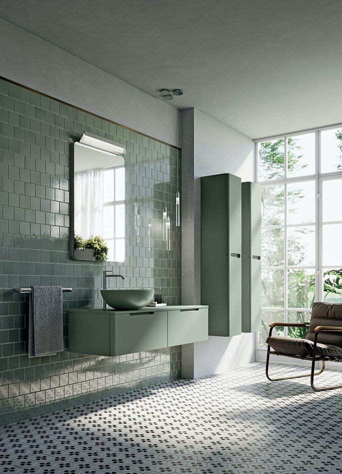 matowe wykończenia w łazience