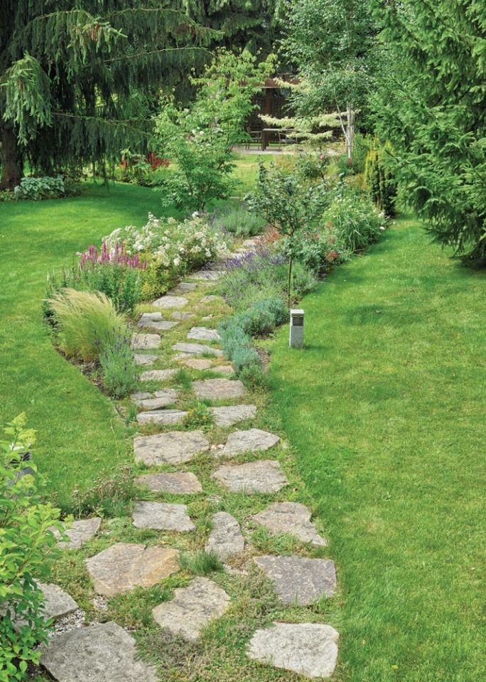 kamienne ścieżki ogrodowe