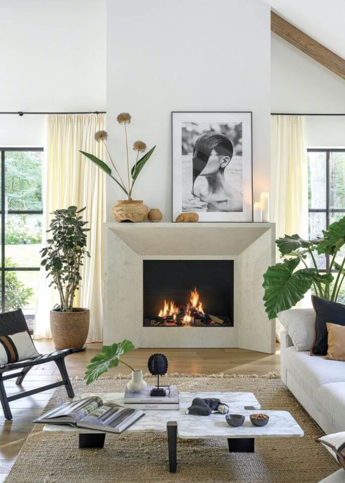 salon w stylu modern farmhouse